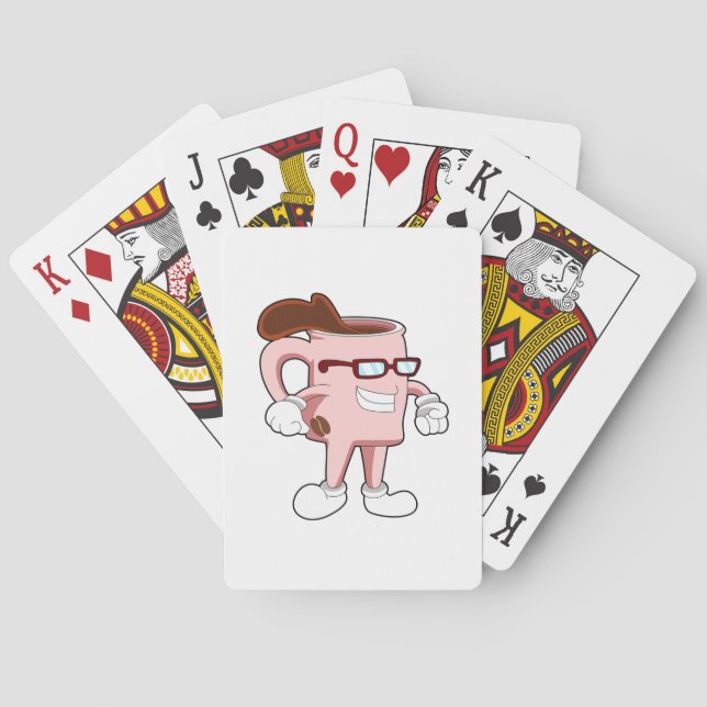 Baralho Xícara de café com café (Verso)