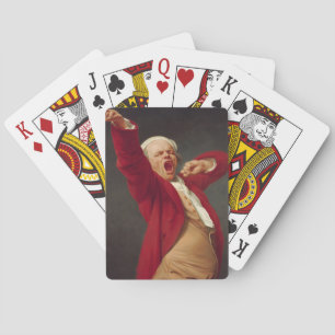 Baralho Yawning Man (autorretrato) (por Joseph Ducreux)