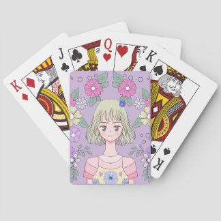 Baralho Yuma no Hana jogando cartas