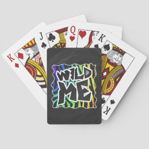 Baralho Zebra Black e Rainbow Wild Me