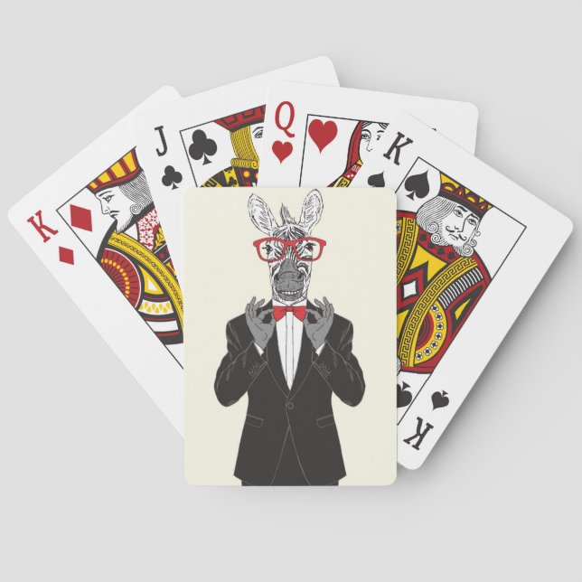 Baralho Zebra Gentleman (Verso)