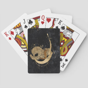 Baralho Zodiac Goddese   Astrologia de Capricórnio Dourado