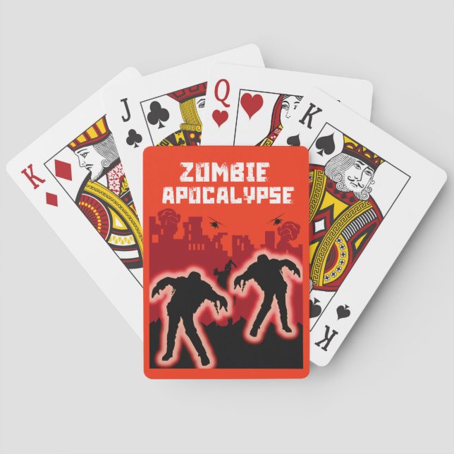 Baralho Zombie Apocalypse (Verso)