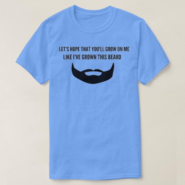 Barba Engraçada Camisas Roupa (Frente do Design)