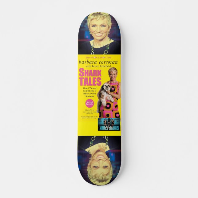 BARBARA 7, 3/4", skateboard Deck (Frente)