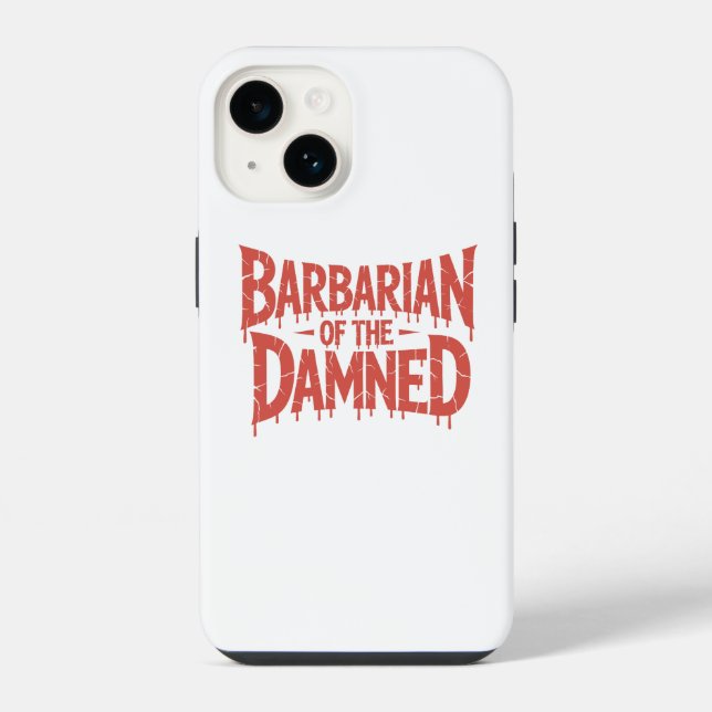 Bárbaro do Maldito Horror Gótico (Verso)