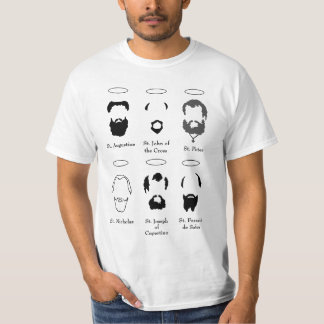 Barbas da camisa dos homens t da versão 2 dos