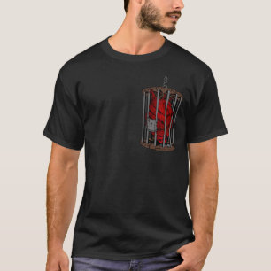 Barbed Wire Heart Shirts Douradas Camisas De Amor
