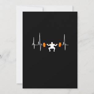 Barbell Weighthing Heartbeat Bodybuilding