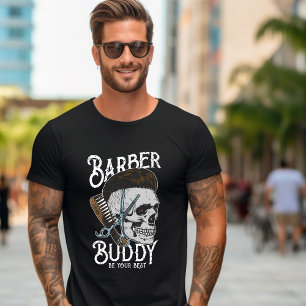 Barber Buddy Seja Sua Melhor Camiseta