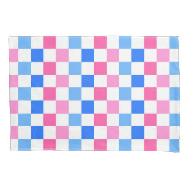 Barbie goes to the ocean checkerboard pattern