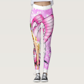 Barbie imprimiu leggings