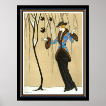 Barbier Deco Impressão 12 x 16