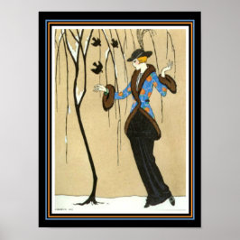 Barbier Deco Impressão 12 x 16