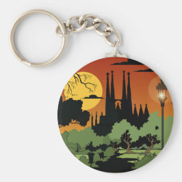 Barcelona Chaveiro de 2,25"