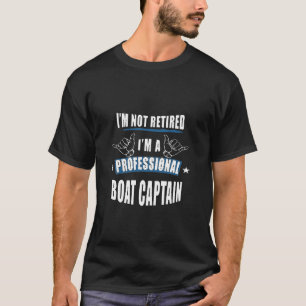 Barco Camiseta Barco Capitão Camisa