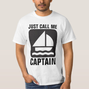 BARCO DE BOAT CAPITÃO MENS T-SHIRTS