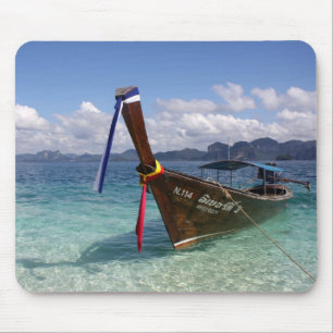 Barco de Longtail - Tailândia Mousepad