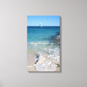 - Barco de navigação branco - canvas Daydreaming