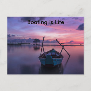 Barco é Cartão postal Life