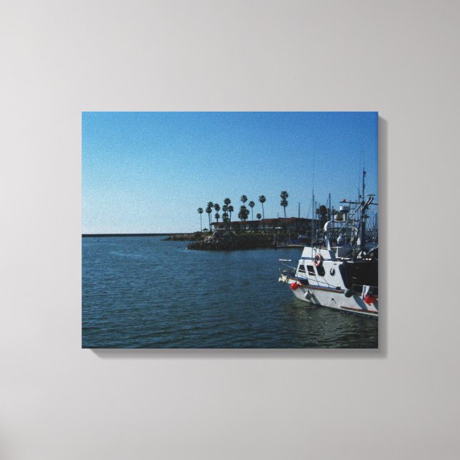 Barco Na Canvas Oceanside (Frente)