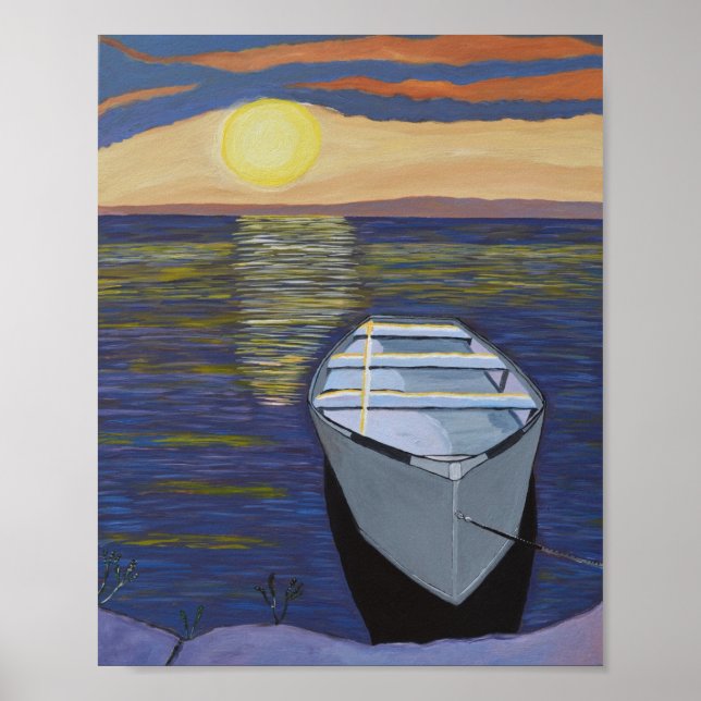 Barco pela poster de Shore (Frente)