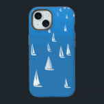 Barcos à vela no mar azul profundo - Barcos à vela<br><div class="desc">Barcos à vela à vela à distância no mar azul aberto. Barcos à vela planam sobre as ondas. Barcos regatta no oceano. Barcos à vela em uma ilustração de evento à vela.</div>