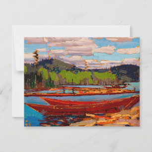 Barcos por Tom Thomson (1916)