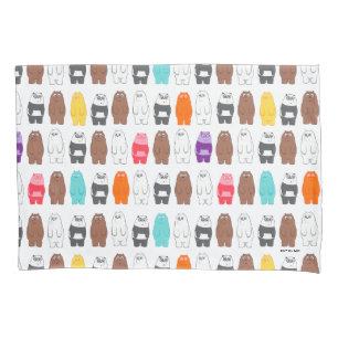 Bare Bears Colorful Bear Patterno
