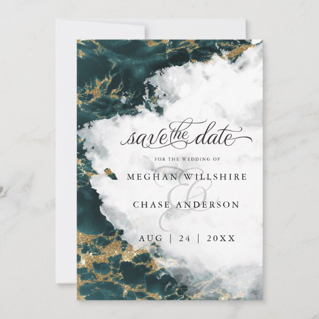 Barefoot Sapphire Watercolor Geode Barefoot™ (Frente)