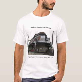 Bares de Sydney: T-shirt do hotel de Annandale