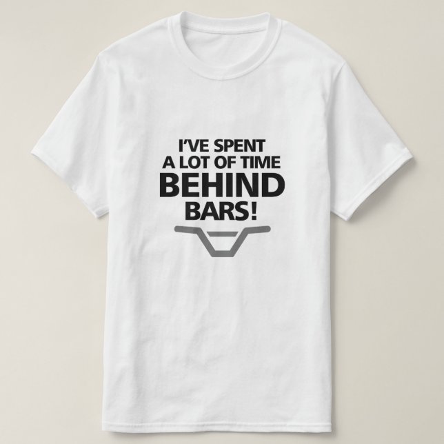 Bares traseiros T-Shirt (Frente do Design)