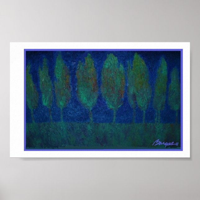 BargasArtworks Impressão de árvores de Liz (Frente)