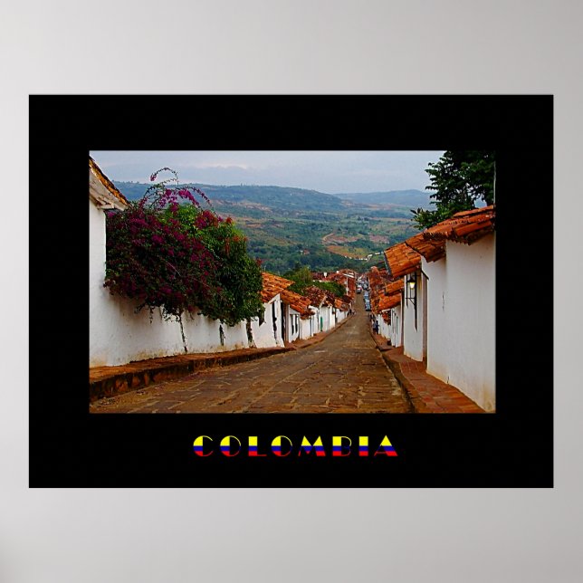 Barichara Colombia Poster (Frente)