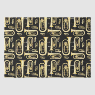 Baritone Musical Banda Professora Papel Tecido