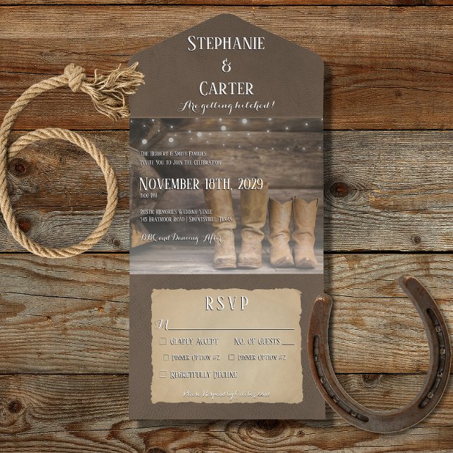 Barn & Boots Janto Russo de Cowboy Ocidental (Criador carregado)
