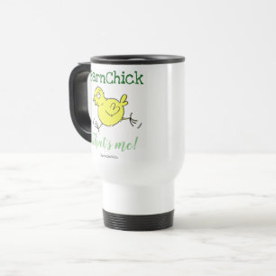 BarnChick, sou eu! Caneca de viagem