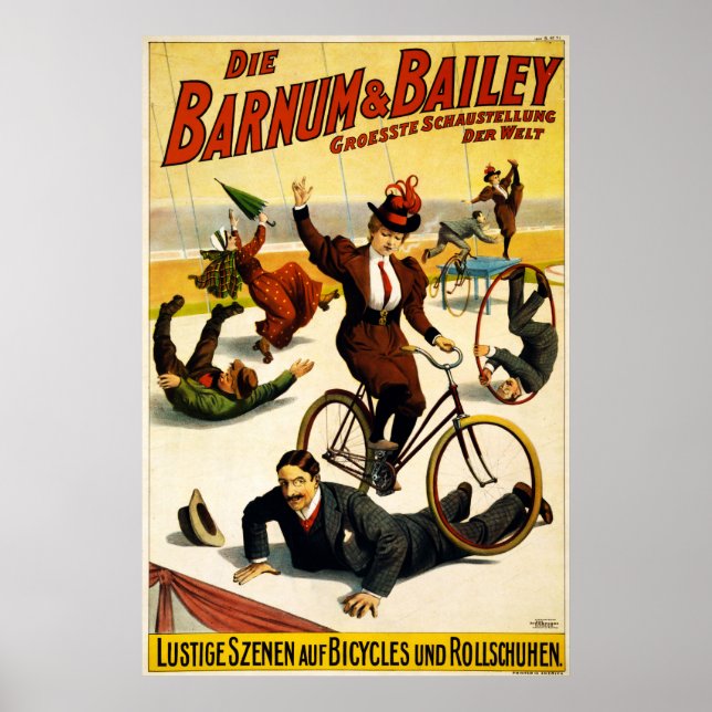 Barnum e Bailey, Circus Poster (Frente)