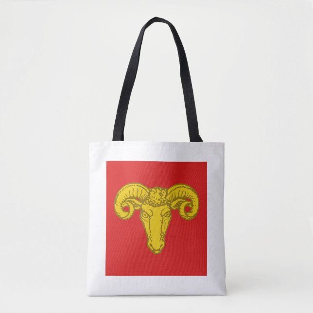 Barônia de Ramshaven Populace Crachá Tote Bag (Frente)