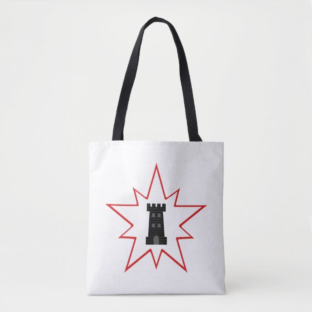 Baronia do Crachá do Populace Tote Bag (Frente)