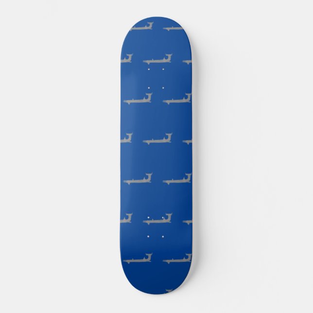 Barracuda Skateboard Deck (Frente)