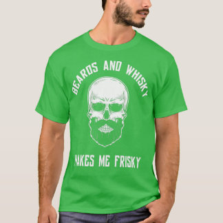 Barras e uísque me fazem uma camisa clássica esqui