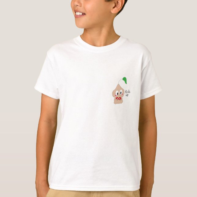 barriga trêmula de camiseta (Frente)