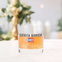 Barrita Boricua Copo de Whisky Porto Rico