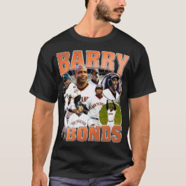 Barry Bonds Bootleg 90s Vintage College T-shirt