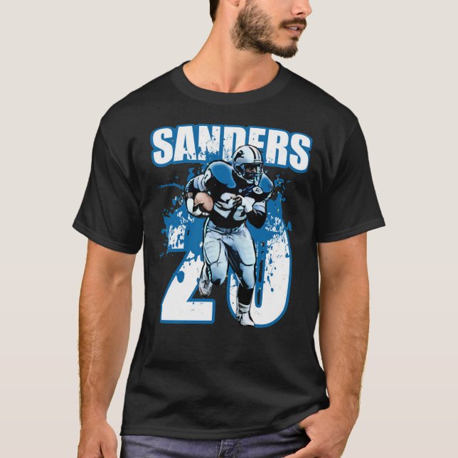 Barry Sanders Classic T-Shirt (Frente)