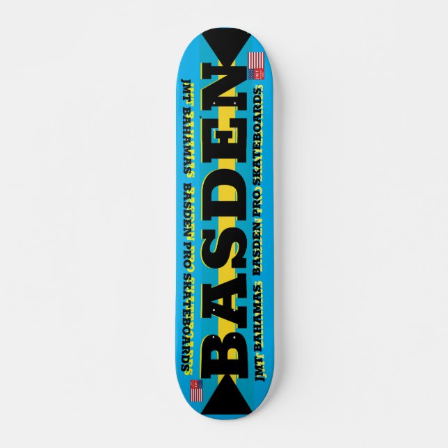 BASDEN JMT 7, 3/4", skateboard Deck (Frente)