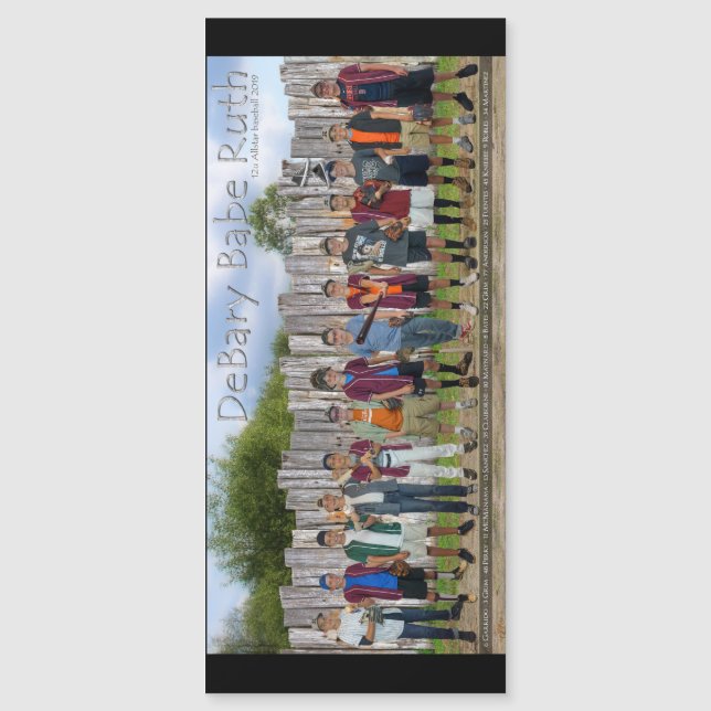 Baseball Allstar WVAC 12u (Frente)