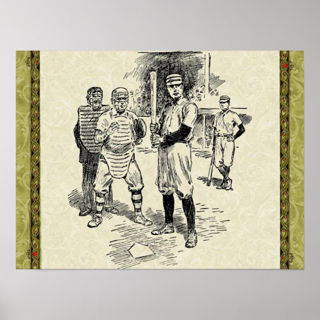 Baseball:Jogadores Poster (Frente)