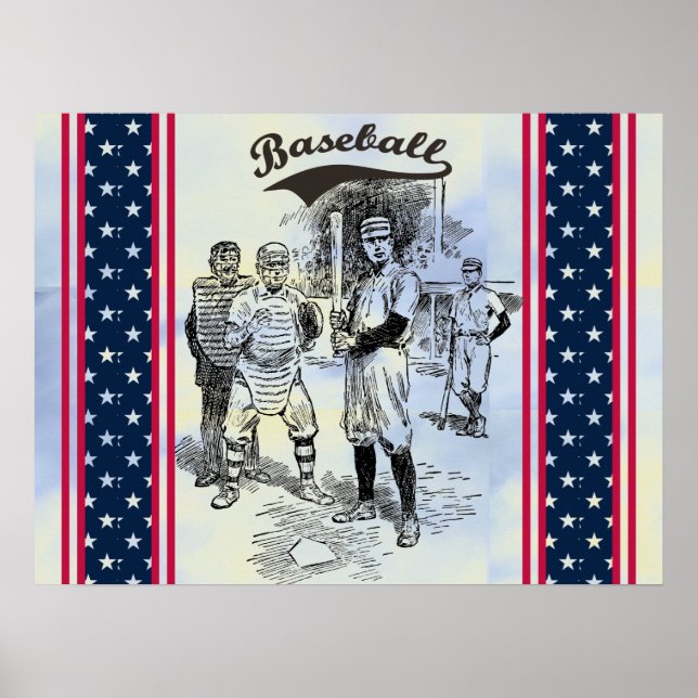 Baseball:Jogadores Poster (Frente)